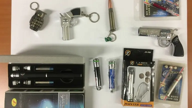 Desde 2015, Consumo ha incoado 14 expedientes sancionadores por la venta de punteros láser en Navarra.