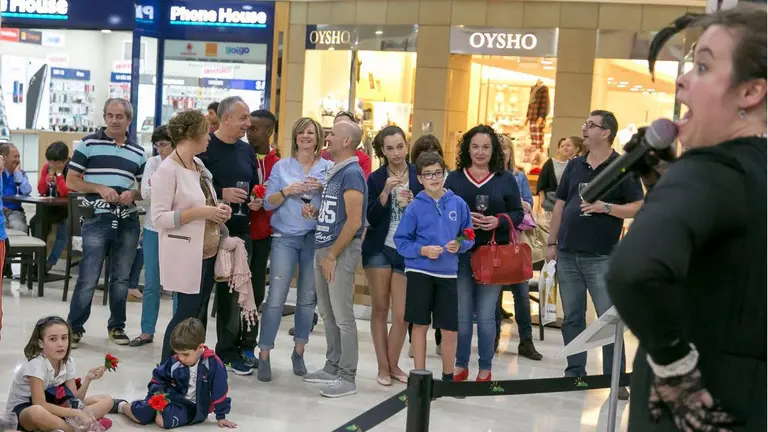 Una de las actividades organizadas en el centro comercial La Morea LA MOREA