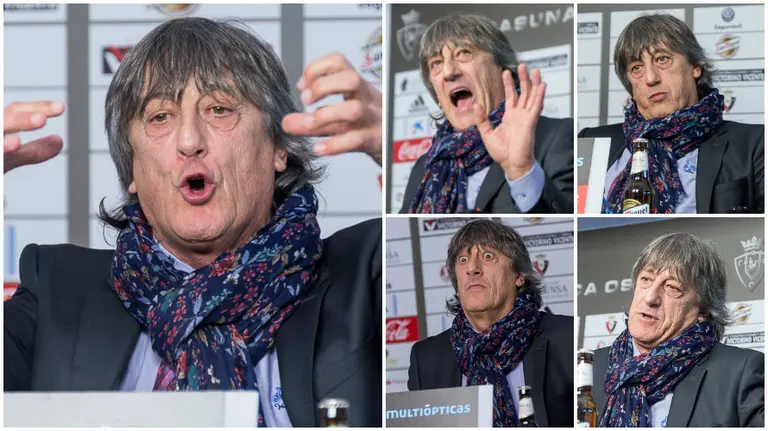 Despedida de Enrique Martín Monreal de Osasuna. ÍÑIGO ALZUGARAY