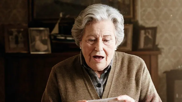 Carmina, la protagonista del spot de la lotería de navidad de este año.