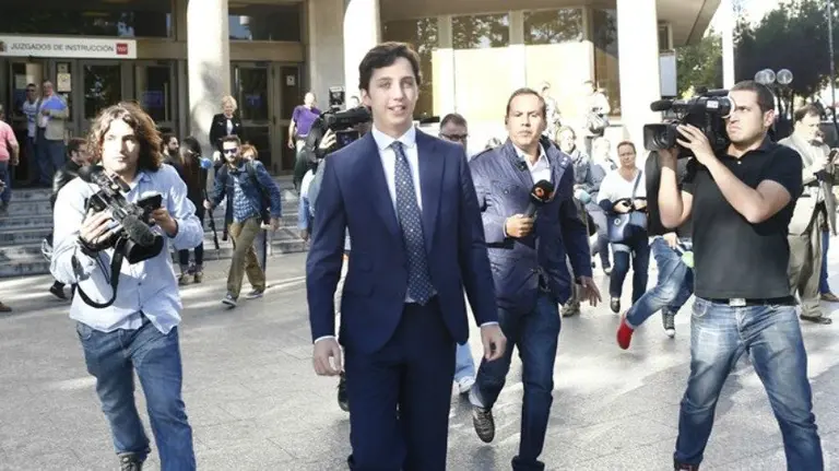 Condenan al 'pequeño Nicolás' por mentir al decir que el CNI pinchó su teléfono de forma ilegal. EUROPA PRESS