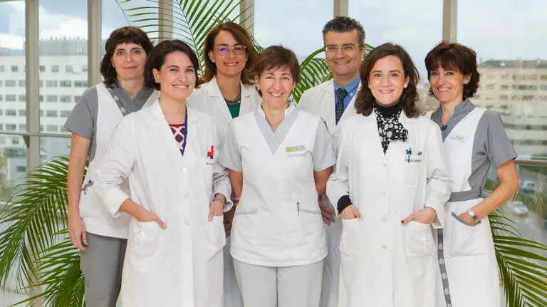 El equipo de la Clínica Universidad de Navarra dedicado a la investigación del fármaco contra la depresión en menores.