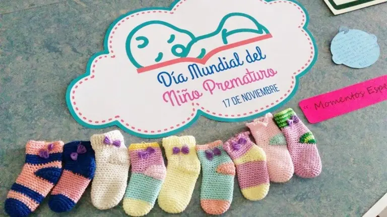 Imagen con motivo del Día Mundial del Niño Prematuro.