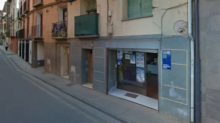 Administración de lotería de Fitero en la que se ha vendido parte del segundo premio agraciado en el sorteo de este sábado