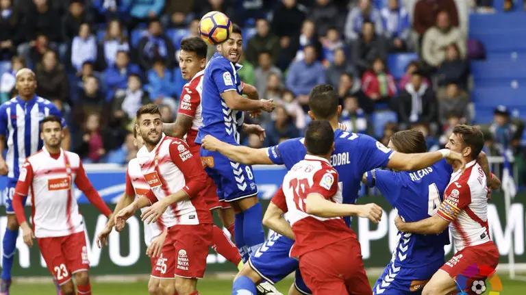 Partido Alavés - Espanyol en Mendizorroza.. Lfp.