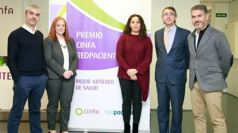 Cinfa y Redpacientes entregan sus Premios al Mejor Artículo de Salud. 