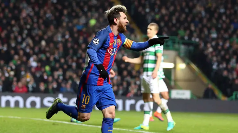 Partido Celtic - Barcelona. Lfp.