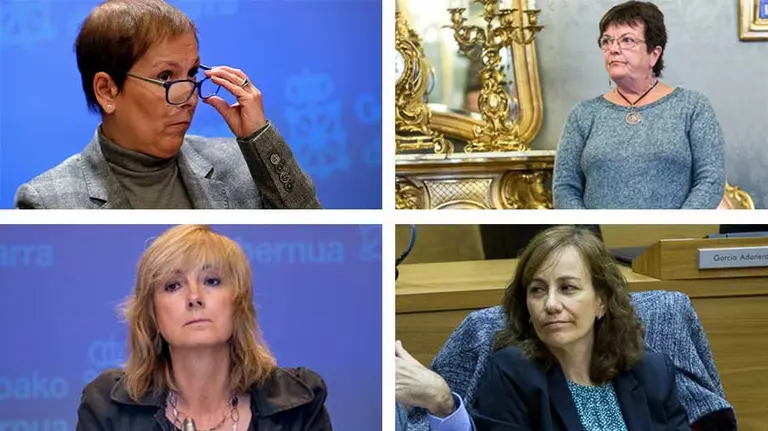 Uxue Barkos, Ana Herrera, Ana Ollo y Mº José Beaumont. MAVARRA.COM