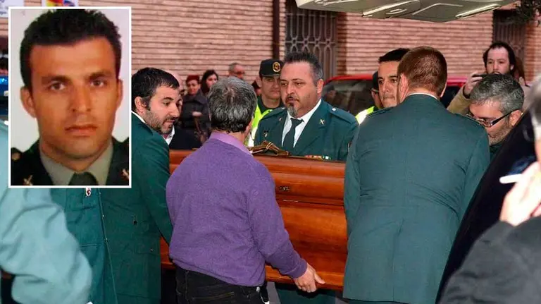 José Antonio Pérez, el guardia civil que falleció atropellado por un menor en Barbastro. EFE