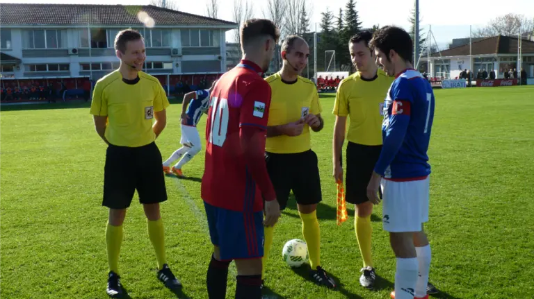 Partido Osasuna B - Izarra en Tajonar.