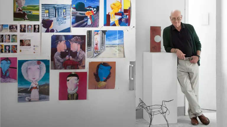 Carlos Ciganda presenta en Pamplona y a través de ‘Ironías VII’ su particular visión de obras célebres de la pintura.