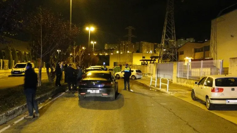 Accidente múltiple en Landaben. PMUNICIPAL