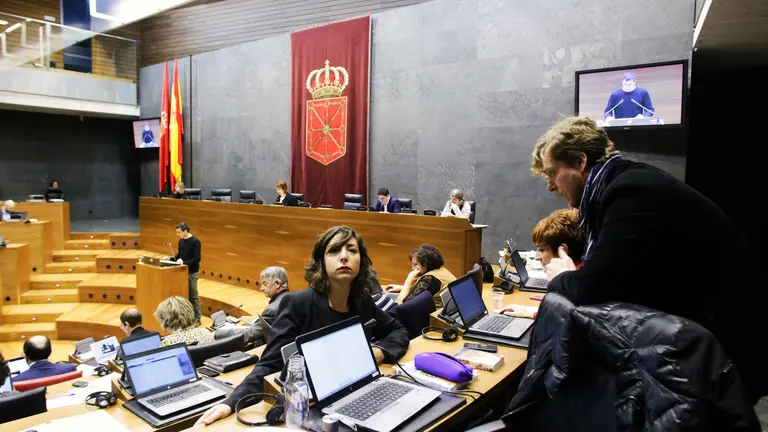 Laura Pérez, parlamentaria de Podemos en Navarra.