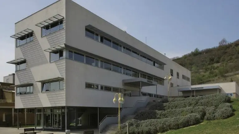 El Hospital García Orcoyen de Estella.
