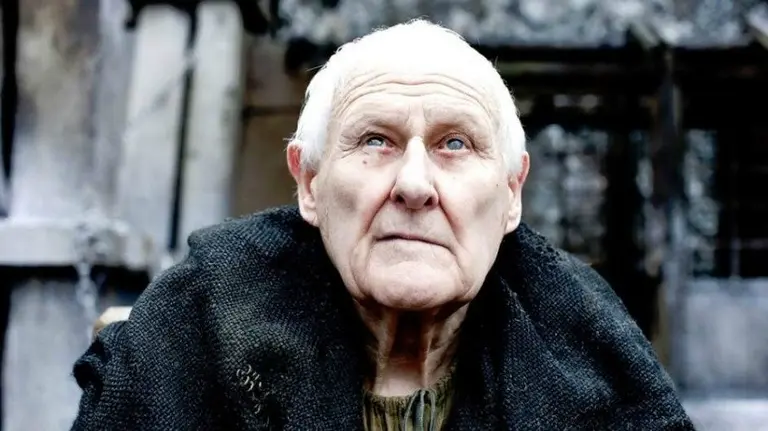 El actor Peter Vaughan, el maestre Aemon en 'Juego de Tronos'. HBO