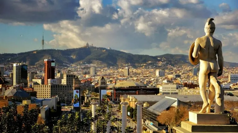 Vista de Barcelona. 