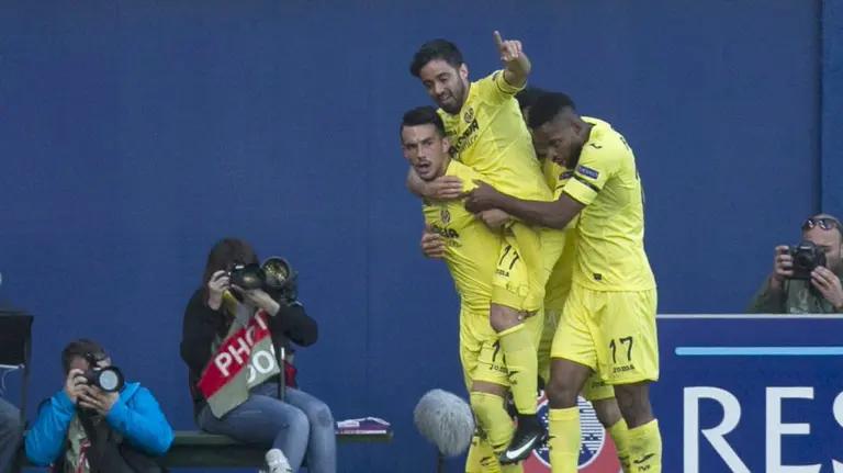 Partido Villarreal - Steaua de Liga Europa. Lfp.