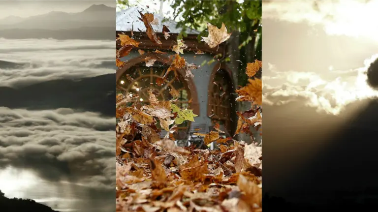 Tríptico de tiempo en Navarra.