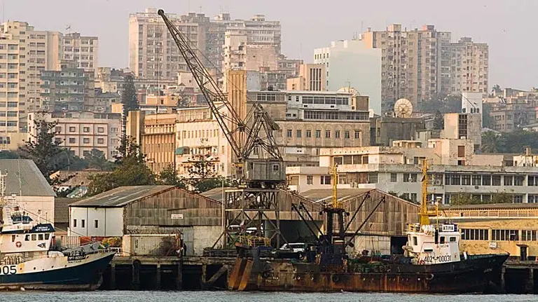 Una zona de Maputo, Mozambique.