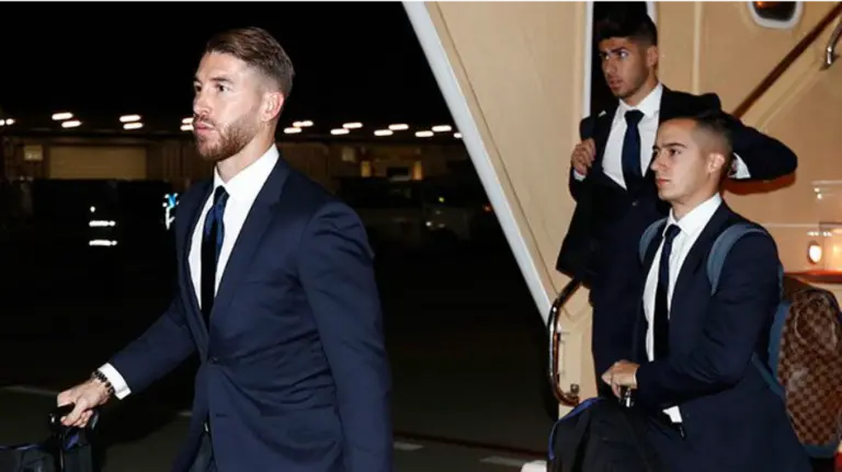 El Real Madrid aterriza en Japón. Web Real Madrid.