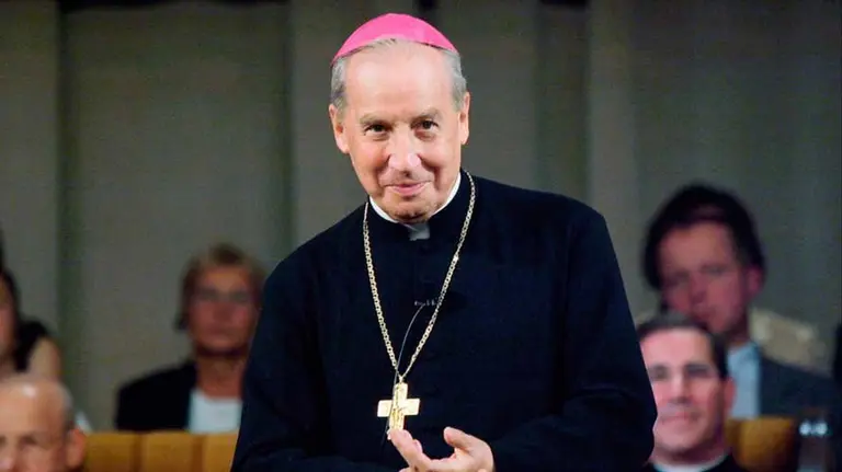 Fotografía del prelado del Opus Dei, el español Javier Echevarría. OPUSDEI