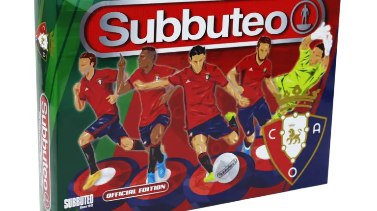 Juego subbuteo del CA Osasuna.