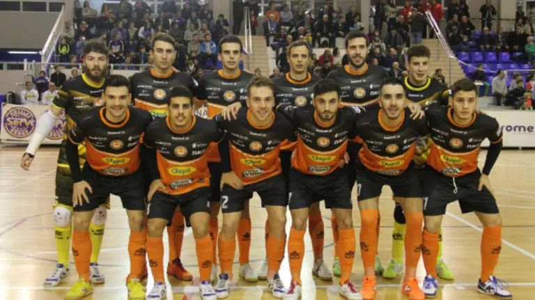 Plantilla del Aspil Vidal en Tudela. Web Ribera Navarra.