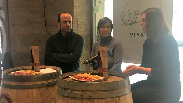 Presentación del salchichón a la cerveza creado por La Vasconia y el Bordón