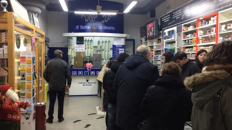 Administración de Lotería de la calle Amaya de Pamplona