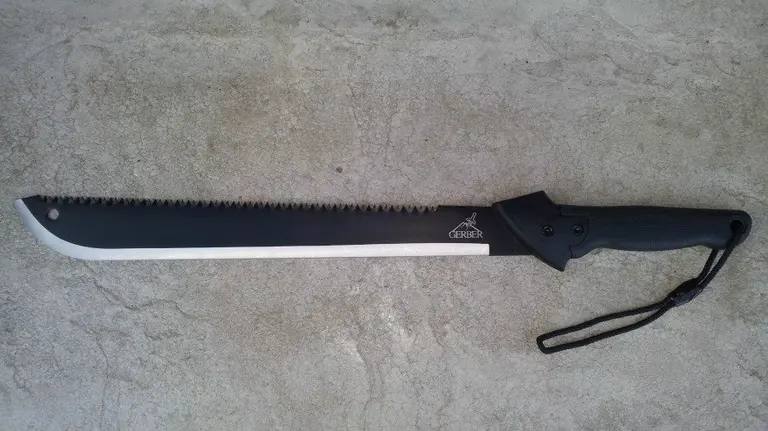 Un ejemplo de machete. ARCHIVO