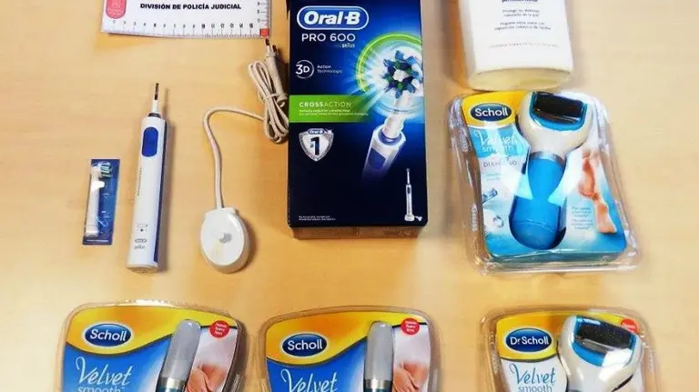 Robos de cosméticos en Navidad. PFORAL. 