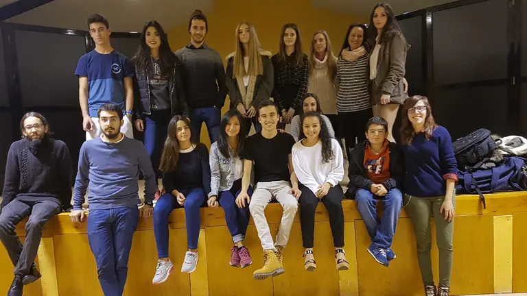 Los modelos y el equipo de Con K de Iker que han participado en el último desfile de 2017 CEDIDA