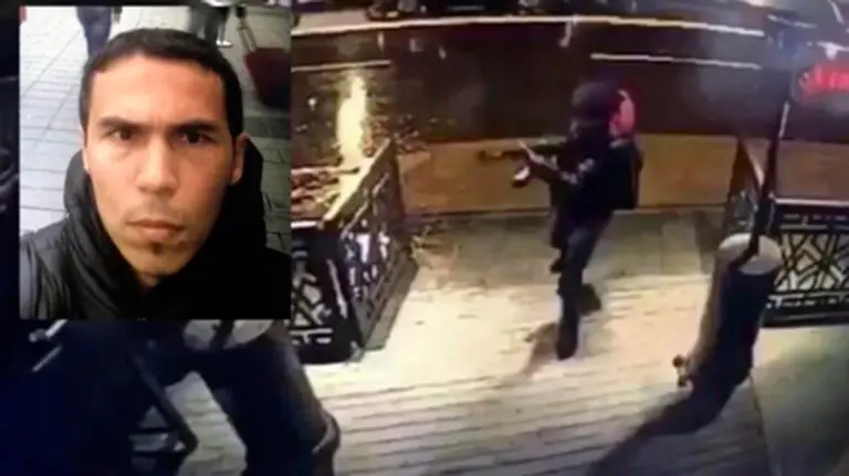 Imagen difundida por las autoridades del presunto terrorista que perpetró el atentendo en Estambul esta Nochevieja. EFE