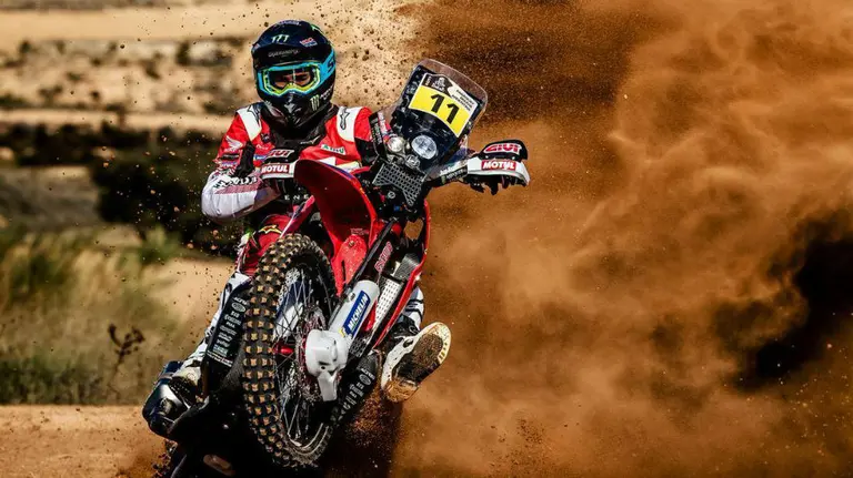 Joan Barreda en acción. Twitter.