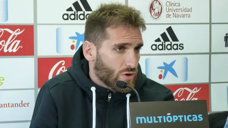 Fausto Tienza en rueda de prensa.