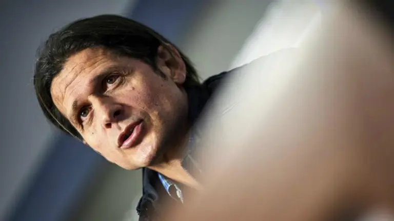 Petar Vasiljevic en el estadio del Sadar. Efe.