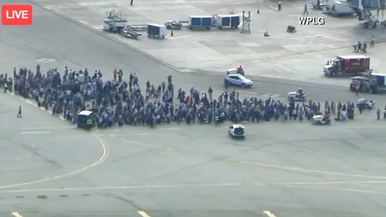 Tiroteo en un aeropuerto de Miami