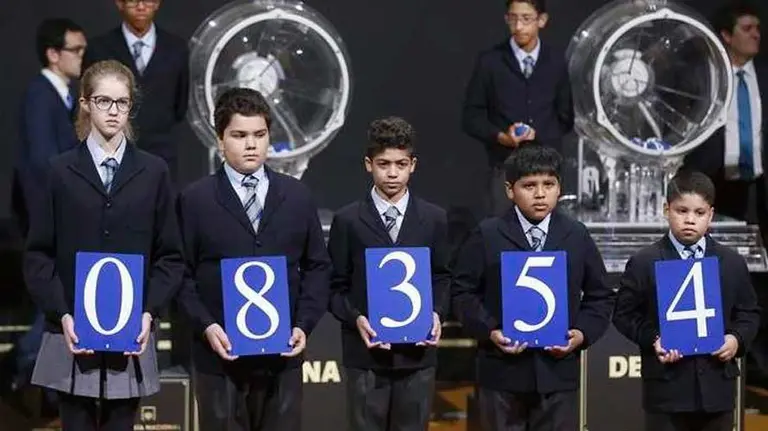 Sorteo de El Niño EFE