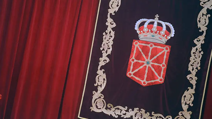 Escudo de Navarra. MIGUEL OSÉS