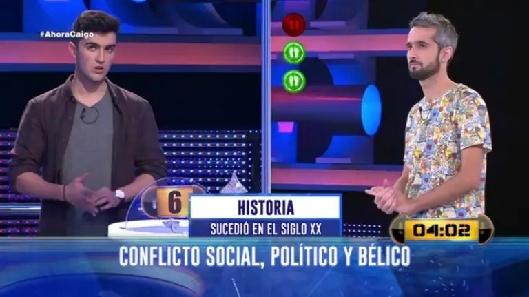 Duelo en Ahora Caigo