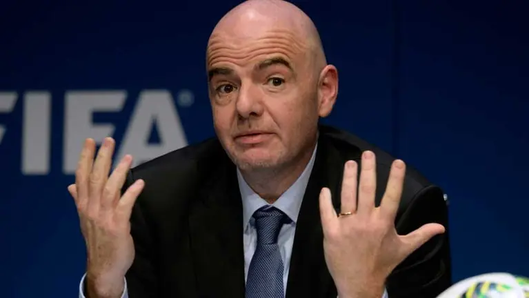 Gianni Infantino, presidente de la FIFA. EFE