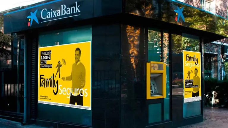 Imagen de la nueva campaña de CaixaBank, Family. CAIXABANK