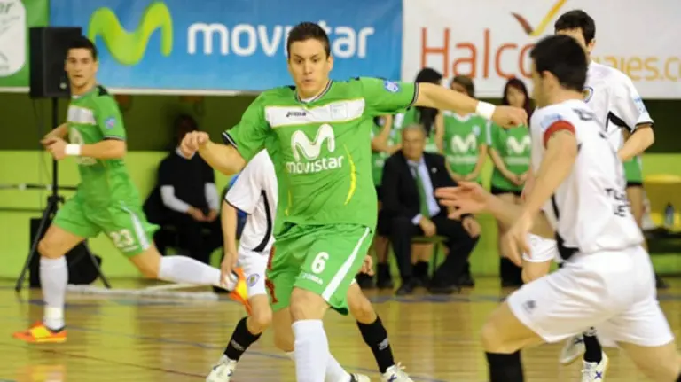 Genario con la camiseta del Inter Movistar madrileño. Lnfs.es