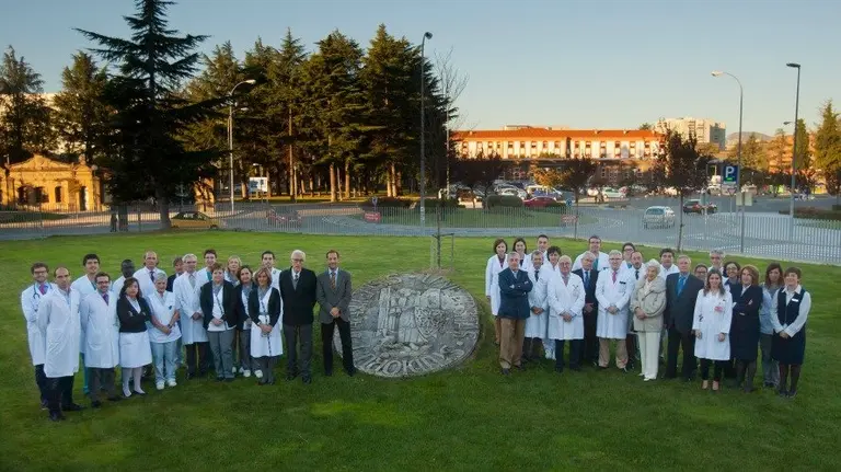 Profesionales de la CUN del CHN y representantes de instituciones de enfermedades renales