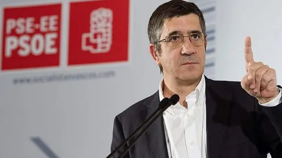 El soclialista Patxi López durante un acto político del PSEE EFE