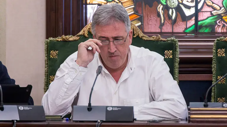 Comparecencia del alcalde Joseba Asirón, para tratar varios puntos sobre actuaciones de la Policía Municipal (6). IÑIGO ALZUGARAY