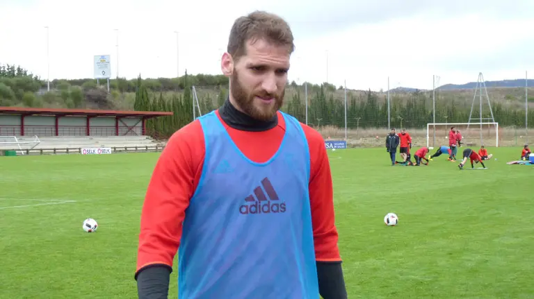 Fausto Tienza en Tajonar.