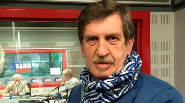 Iñaki Cano en el estudio de Radio Marca. TWITTER