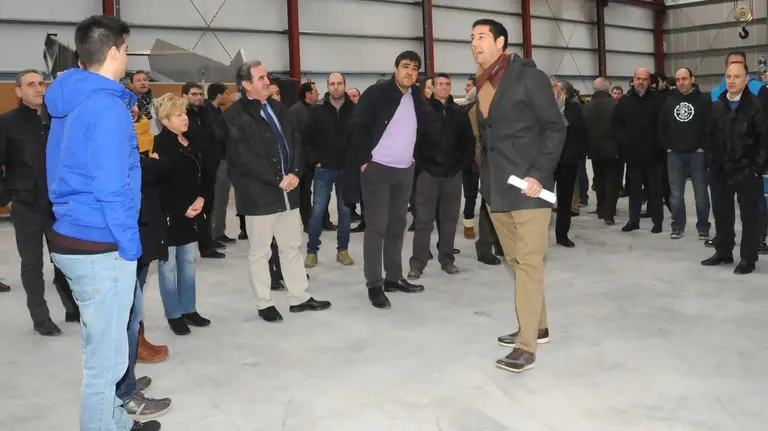 Inauguración en el polígono El Campillo de Marcilla de la nueva planta industrial de Inoxmecal Serrano KERUS COMUNICACIÓN