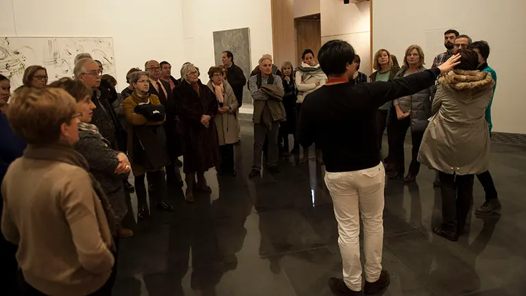 Celebración del segundo aniversario del Museo de Navarra con una jornada de puertas abiertas. MIGUEL OSÉS_1